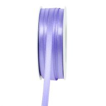 Product Decorative ribbon light purple satin ribbon gift ribbon 6mm 50m