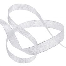 Product Decorative ribbon silver 15mm 22,5m