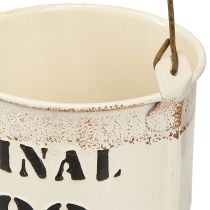 Product Decorative Bucket Handle &quot;Original 1982&quot; Cream Ø12/10cm 2×2-Set