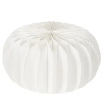 Product Honeycomb paper ring pumpkin round large for dried flowers and autumn decoration 24cm 4pcs