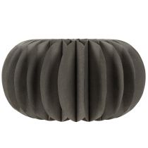 Product Pumpkin honeycomb paper table decoration, foldable, round, 34cm, 2 pieces
