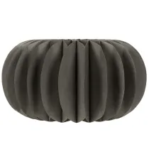 Product Pumpkin honeycomb paper table decoration, foldable, round, 34cm, 2 pieces