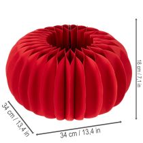 Product Honeycomb paper pumpkin decoration paper 34cm 2pcs