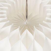 Product Paper decorative ball, modern pumpkin decoration, honeycomb paper, 34cm, 2 pieces