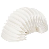 Product Paper decorative ball, modern pumpkin decoration, honeycomb paper, 34cm, 2 pieces
