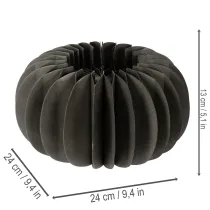 Product Honeycomb paper pumpkin paper decorating ring 24cm 4pcs