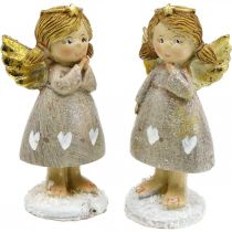 Product Deco angel Christmas angel angel figure angel pair H10cm 2pcs