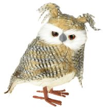 Product Decorative owl, autumn, forest animal, winter decoration H27cm