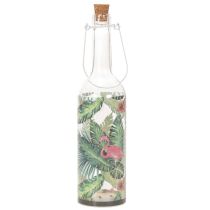 Product Deco bottle LED flamingo 37.5cm warm white 2pcs