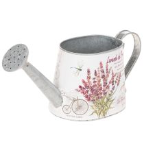 Product Decorative metal watering can, lavender, retro garden design, 30×11×14.5cm