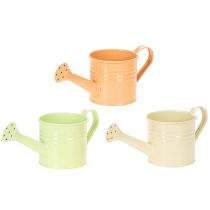 Product Decorative Watering Can Planter Set, Metal, 8-Piece, Multicolored, 16.5x7cm - Ideal Plant Containers for Balcony &amp; Kitchen