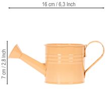 Product Decorative Watering Can Planter Set, Metal, 8-Piece, Multicolored, 16.5x7cm - Ideal Plant Containers for Balcony &amp; Kitchen