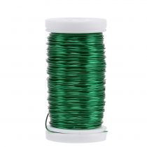 Decorative enamelled wire green Ø0.50mm 50m 100g