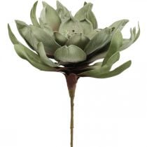 Deco lotus flower artificial lotus flower artificial flower green L70cm