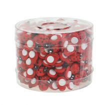Product Decorative Ladybugs for Gluing 1cm Red 360 Pcs
