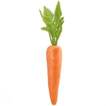 Product Decorative Carrots Flocked Carrots H27cm–37cm in a set of 6