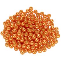 Product Decorative orange beads, 8mm, 250 pieces