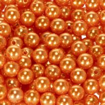 Product Decorative orange beads, 8mm, 250 pieces