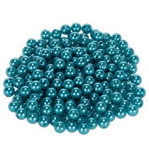 Product Decorative beads Ø8mm turquoise 250 pcs