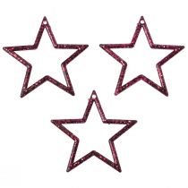 Product Decoration Star Berry Glitter Table Decoration Christmas 4.5cm 120 pcs