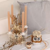 Product Decorative Stars, Hemp Raffia, 7.5cm, Christmas Tree Ornaments, 8 Pieces