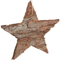 Product Decorative stars for hanging pine pine stars natural 15cm 4 pcs