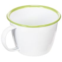 Product Decorative cup, enamelled plant pot, Ø11cm H8cm