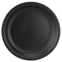 Product Decorative plate metal bowl decorative plate anthracite Ø26cm 2pcs
