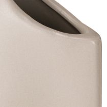 Product Decorative Vase Ceramic Bag Shopper Gray 19×4.5×33cm