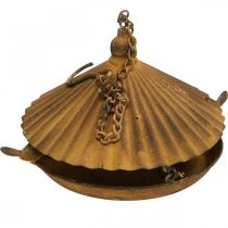 Product Decorative bird bath, bird bath, grate decorative garden Ø23cm H27.5cm