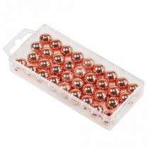 Product Decorative Beads Copper Metallic 14mm 35 pcs