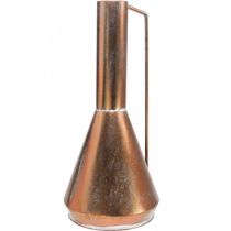 Product Decorative vase vintage decorative jug copper colored metal Ø26cm H58cm