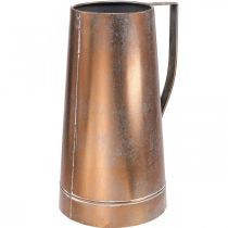 Product Decorative vase copper colored decorative jug vintage decorative W21cm H36cm