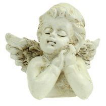 Decorative angel praying cream 9cm 8pcs