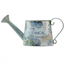 Product Decorative Watering Can Hydrangea Metal Vintage Flowers 30x11x14.5cm