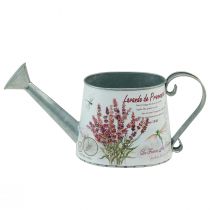 Product Decorative metal watering can, lavender, retro garden design, 30×11×14.5cm