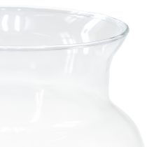 Product Decorative Glass Vase Lantern Glass Clear Ø18cm H20cm