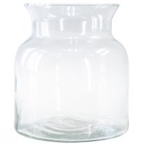 Product Decorative Glass Vase Lantern Glass Clear Ø18cm H20cm