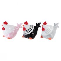 Product Decoration Chickens Easter Decoration Figures Hen 8.5cm 3 Pcs