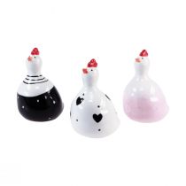 Product Decorative chickens Easter decoration figures chicks 9.5cm 3 pieces