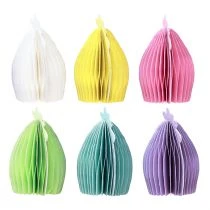 Product Decorative chickens made of honeycomb paper 11×6m5×12cm 6pcs