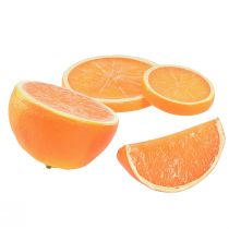 Product Decorative Oranges, Artificial Fruit Pieces 5-7cm, Real-Touch Summer Decoration