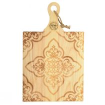Product Decorative cutting board rectangular mango wood tray 33×29cm
