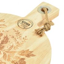 Product Decorative cutting board round mango wood serving board wood Ø26cm