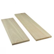 Product Decorative tray with feet wooden tray Paulownia 55/65cm set of 2