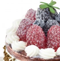 Product Decorative chocolate cake with raspberries cake dummy Ø10cm