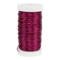 Decorative enamelled wire pink Ø0.50mm 50m 100g