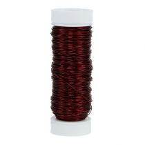 Product Decorative Enamel Wire Ø0.30mm 30g/50m Bordeaux