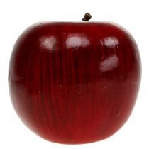 Decorative apples red, lacquered Ø8cm 6pcs