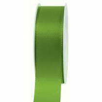Product Gift and decoration ribbon green 40mm 50m